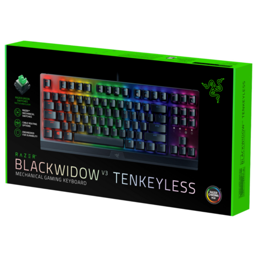 Teclado Razer BlackWidow V3 Tenkeyless Mecánico